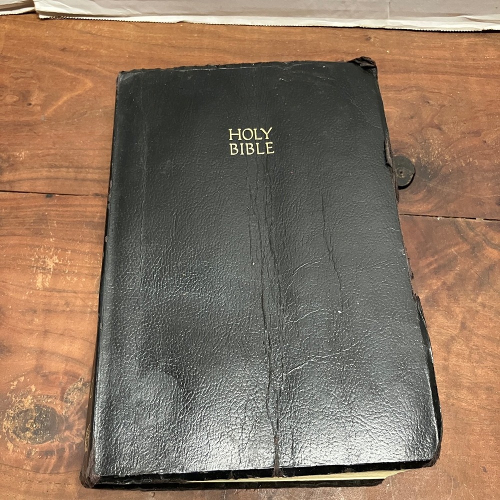 Holy Bible KJV 2003 Thomas Nelson Words of Christ Red Letter Edition Black